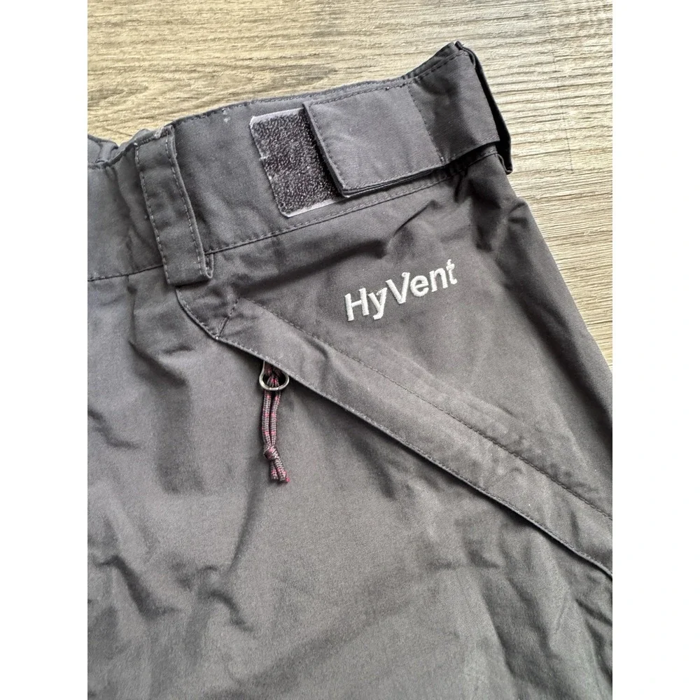 The North Face Black HyVent‎ Snow Ski Snowboard Pants Mens Size Large READ